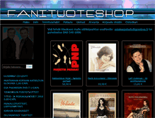 Tablet Screenshot of fanituoteshop.fi